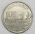 França) 100 Francs – 1955 / Flor de cunho / box35