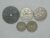 Holed Center – Noruega) 10 Ore – 1926 + 25 Ore – 1927 + 25 Cents – 1944-2ª Guerra + 1 Krone – 2000/2001 / m220