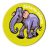 Tazo Ping Pong – Animais em Extinção – Elefante Indiano – N° 08