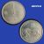 Moeda Israel – 1/2 Sheqel – Cupro-Níquel – 3g – 20mm – 1980/1984 – M1714