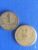 Par de moeda 1 e 2 Cruzeiros 1949 – Cunho quebradro