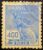 Regulares – RHM 303 a (Usado) 400 Réis – Mercúrio e Globo – Vovó Parte 2 – 1936/37
