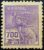 Regulares – RHM 306 (Usado) 700 Réis – Mercúrio e Globo – Vovó Parte 2 – 1936/37