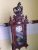 relógio parede Amerikanische Uhrenfafrike 2 setas 1892