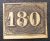 Regulares – RHM 016 (Novo) Verticais – Olho de Cabra – 180 Réis – 01/01/1850 (Selos do Império)