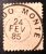 Regulares – RHM 060 (Usado) Dom Pedro II – Cabecinha – 100 Réis – 19/06/1884 (Selos do Império)