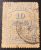 Jornais – RHM J19 (Usado) Cifra Horizontal – 10 Réis – 05/07/1890 (Selos/Filatelia)