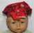 Touca Infantil Menina de 1 ano até 2 anos, Plush tipo aveludado com decoração frontal